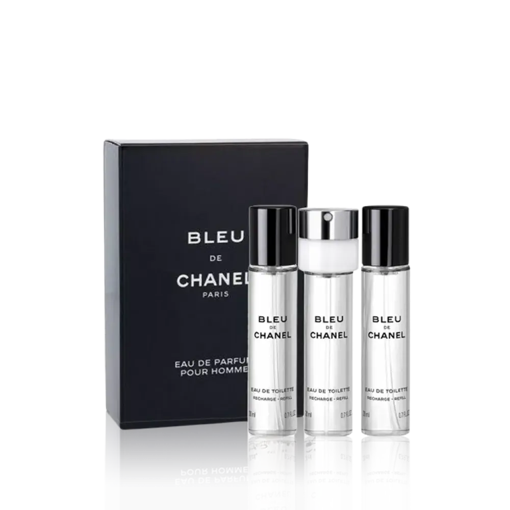 Regular perfumes Chanel Bleu De Chanel 3x20ml + 2 Refills