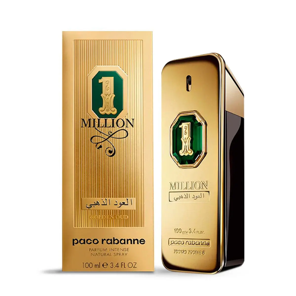 Regular perfumes Paco Rabanne 1 Million Golden Oud Intense