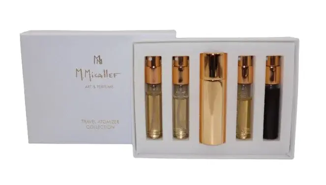 Exclusive perfumes Perf.M.Micallef Travel Atomizer Nectars 4x10ML