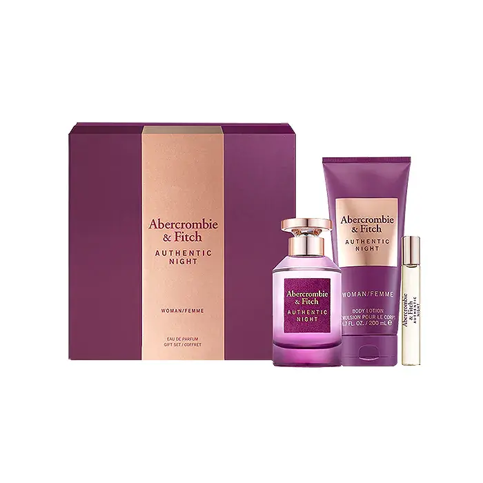 Abercrombie & Fitch Authentic Night Woman Abercrombie Fitch 3 Pieces