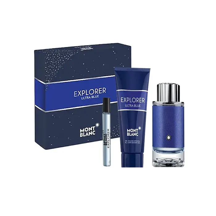 Montblanc Explorer Ultra Blue Mont Blanc 3 Pieces