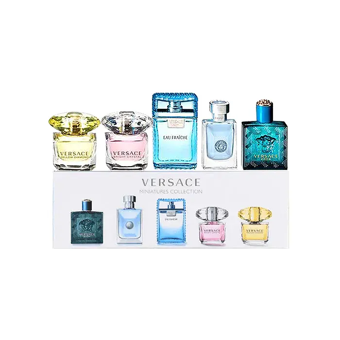 Versace Miniatures Collection Mini Size And 5 Pieces